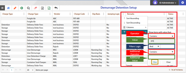 demurrage_detention_setup_search_filter_zoom41